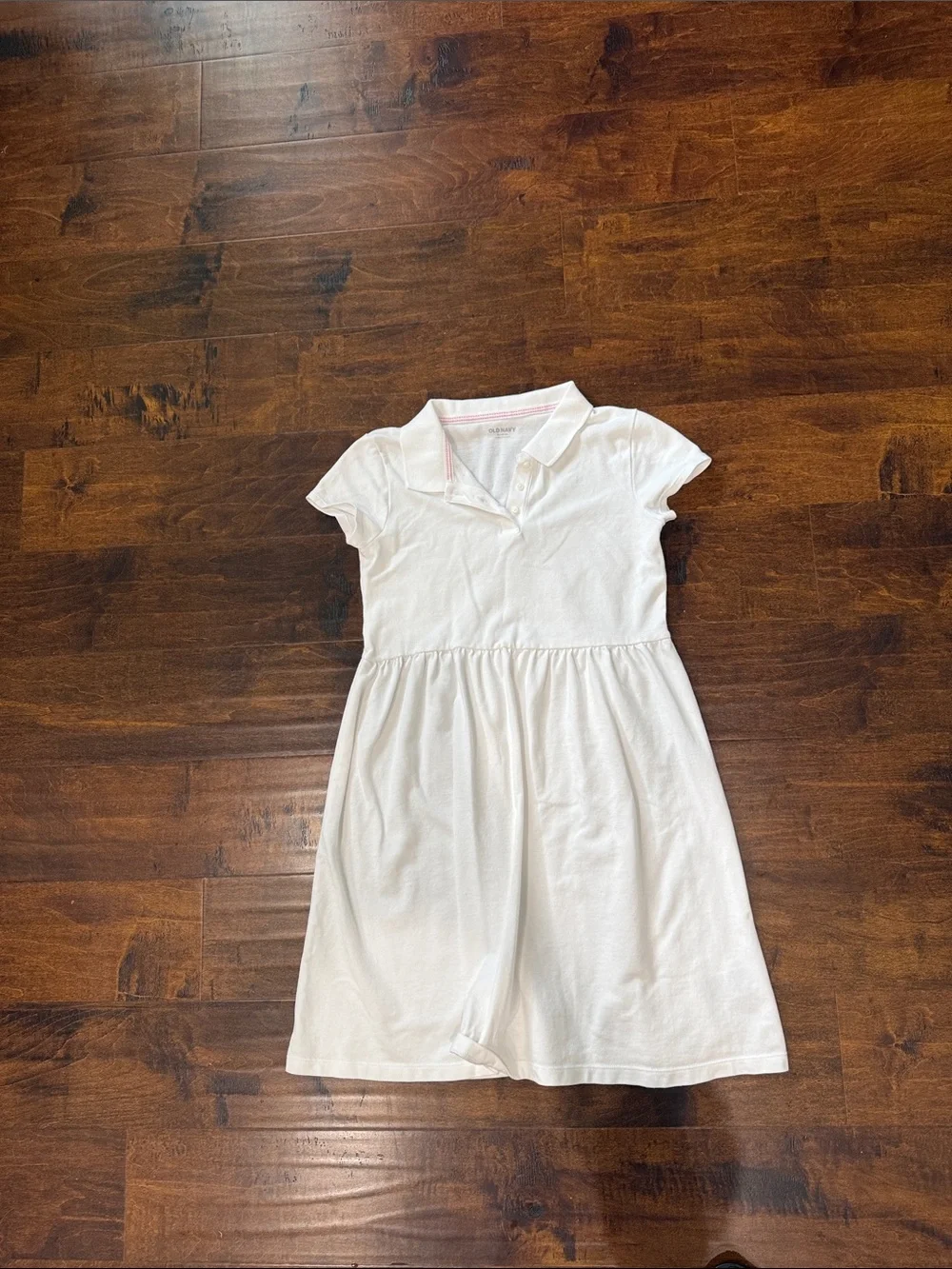 Girls White Polo Dress - Classic Casual Style from Old Navy NWOT